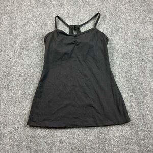 LUCY Women’s Black Racerback Athletic Tank top size: Small